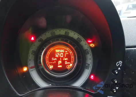 2013 Fiat 500C Gucci from USA, damaged, VIN 3C3CFFER2DT707541